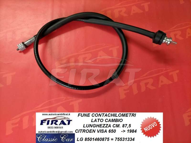 FUNE CONTACHILOMETRI CITROEN VISA 650 L.C. (8501460875)